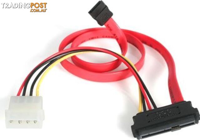 StarTech SAS729PW18 18in SAS 29 Pin to SATA Cable - StarTech - 065030824354 -...