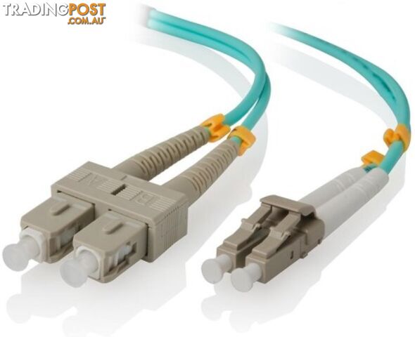 ALOGIC LCLC-01-OM4 1m LC-LC 40G/100G Multi Mode Duplex LSZH Fibre Cable 50/125 OM4 - Alogic - 9350784004932 - LCLC-01-OM4