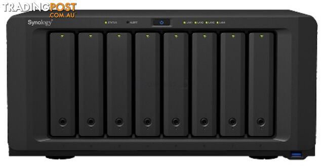 Synology DS1821+ DiskStation 8-Bay 3.5" Diskless 4xGbE NAS (Tower) - Synology - 4711174723195 - DS1821+