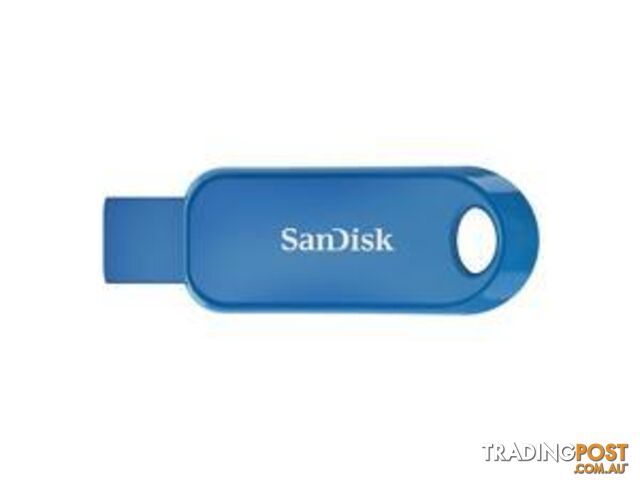 Sandisk SDCZ62-032G-G35B CRUZER SNAP USB Flash Drive CZ62 32GB BLU - Sandisk - 619659179731 - SDCZ62-032G-G35B