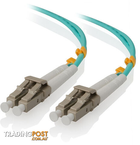 Alogic LCLC-01-OM3 1m LC-LC 10G Multi Mode Duplex LSZH Fibre Cable 50/125 OM3 -...
