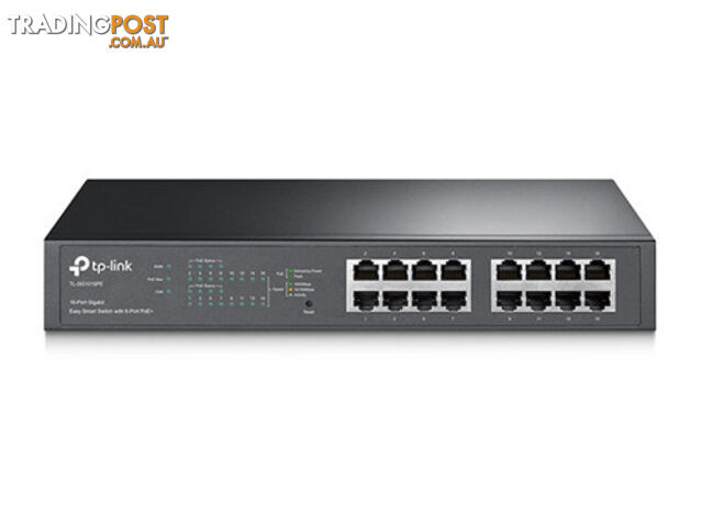 TP-Link TL-SG1016PE 16-Port Gigabit Desktop/Rackmount Switch - TP-Link - 6935364098865 - TL-SG1016PE