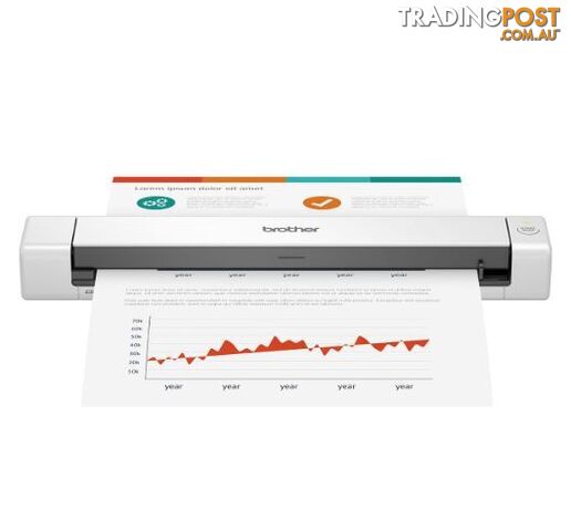 Brother DS-640 A4 Mobile Portable Document Scanner - Brother - 4977766800525 - DS-640