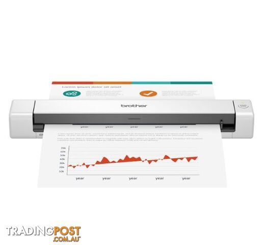 Brother DS-640 A4 Mobile Portable Document Scanner - Brother - 4977766800525 - DS-640