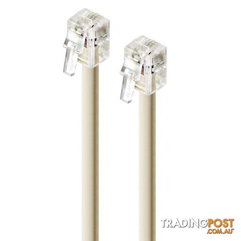 Alogic RJ1215R 15m RJ12 Telephone Line Cable - Alogic - 9350784015129 - RJ1215R