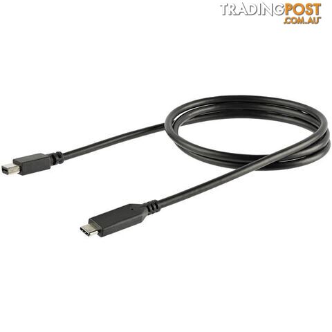 StarTech CDP2MDPMM1MB Cable USB C to Mini DisplayPort 1m / 3ft - StarTech -...