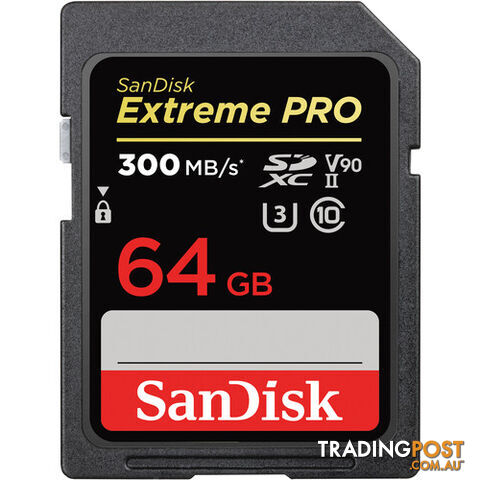 Sandisk SDSDXDK-064G-GN4IN  64Gb SDHC Extreme Pro Class 10 - Sandisk - 619659186616 - SDSDXDK-064G-GN4IN
