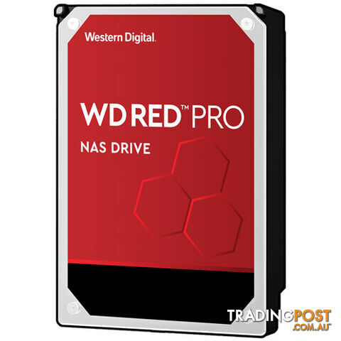 WD WD102KFBX Red PRO NAS 10TB 3.5" SATA 6Gb/s 7200RPM 256MB Cache HDD - WD - 718037866796 - WD102KFBX