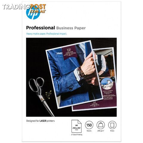 HP 7MV80A Brochure 200g Laser Paper, Matte, A4,  150sh - HP - 193905504886 - 7MV80A