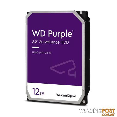 WD WD121PURP PURPLE PRO 3.5IN 12TB 256MB - WD - 718037889344 - WD121PURP