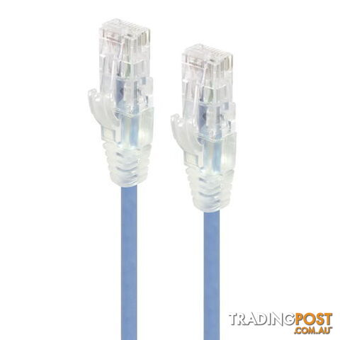 Alogic C6S-05BLUR 5m Blue Ultra Slim Cat6 Network Cable - Series Alpha - Alogic...