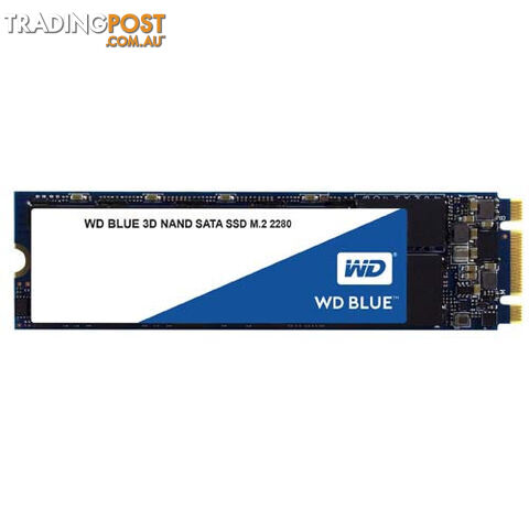 WD WDS200T2B0B 2TB Blue 3D NAND SSD M.2 SATA CSSD 3Yr - WD - 718037856285 - WDS200T2B0B