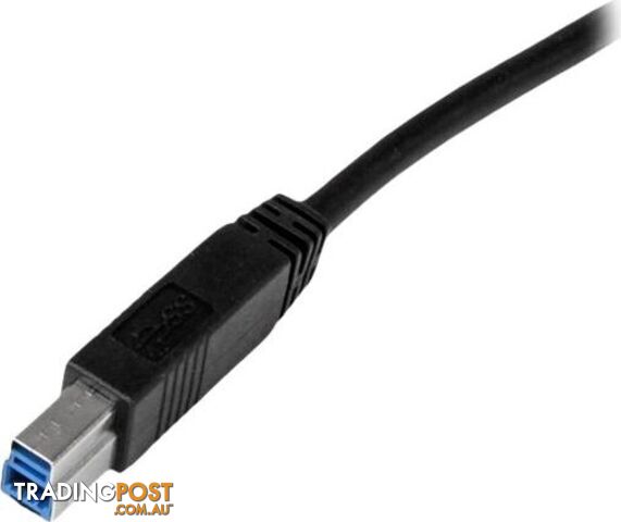 StarTech USB3CAB1M 1m 3 ft Certified USB 3.0 A to B Cable - StarTech - 065030850896 - USB3CAB1M - photo 2 of 2