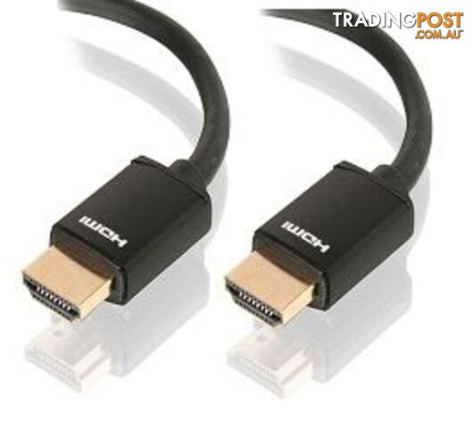 Alogic PHD-03-MM-V2C 3m HDMI Carbon High Speed with Eternet V2.0 HDMI Male to...