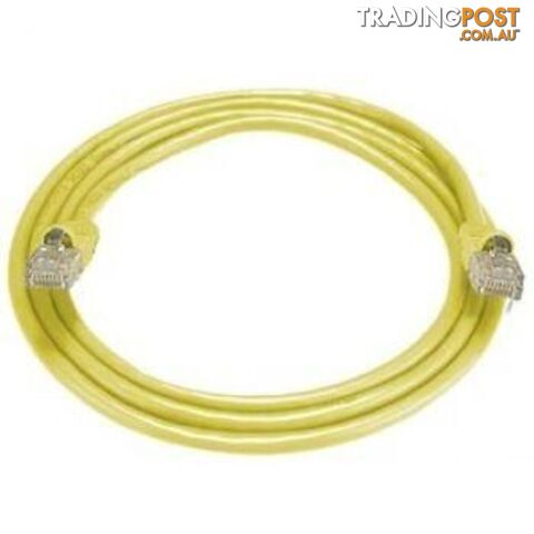 Cat6 Straight Network Cable 2m Yellow - Generic - 766623342360 - CAB-CAT6-2MY