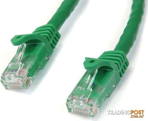 StarTech N6PATC1MGN 1m Green Snagless UTP Cat6 Patch Cable - StarTech - 065030856263 - N6PATC1MGN