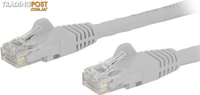 StarTech N6PATC50CMWH 0.5m White Snagless Cat6 Patch Cable - StarTech - 065030867658 - N6PATC50CMWH