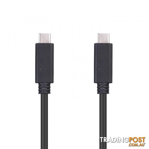 Simplecom CA512 USB-C to USB-C Cable USB 3.2 Gen2 10Gbps 5A 100W PD - 1M - Simplecom - 9350414002635 - CA512