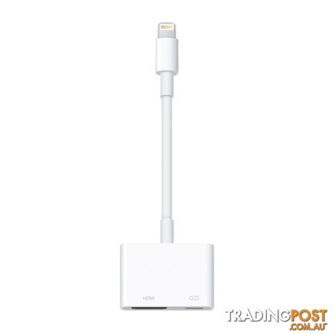 Apple MD826AM/A Lightning to Digital AV Adapter - Apple - 888462323062 - MD826AM/A