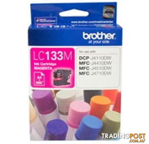 Brother LC133M Magenta INK Cartridge LC-133M - Brother - 4977766715393 - LC-133M