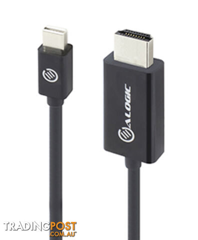 Alogic ELMDPHD-01 Elements 1m Mini Display to HDMI Cable - Male to Male - Alogic...