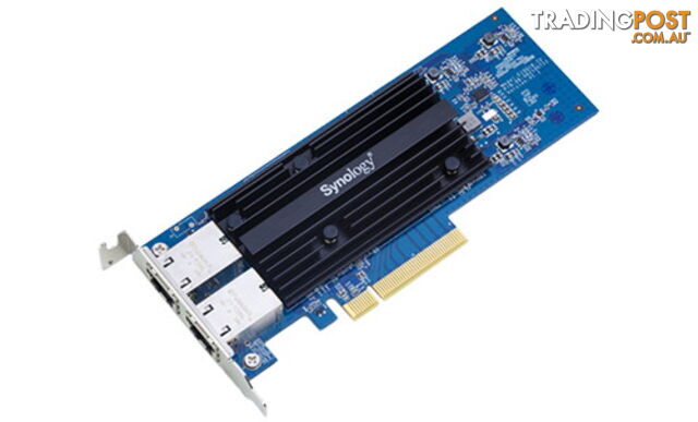 Synology E10G18-T2 Dual Port 10 Gigabit PCI Express Adapter Card - Synology - 846504003112 - E10G18-T2