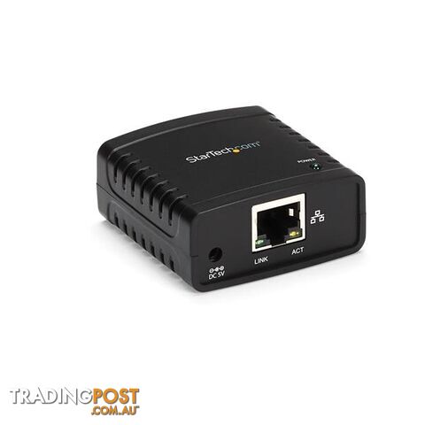 Startech PM1115U2 10/100Mbps USB LPR Print Server - StarTech - 065030855174 - PM1115U2