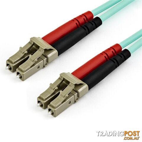 StarTech 450FBLCLC10 Cable - 10m OM4 LC/LC Fiber Optical Cord - StarTech - 065030881838 - 450FBLCLC10