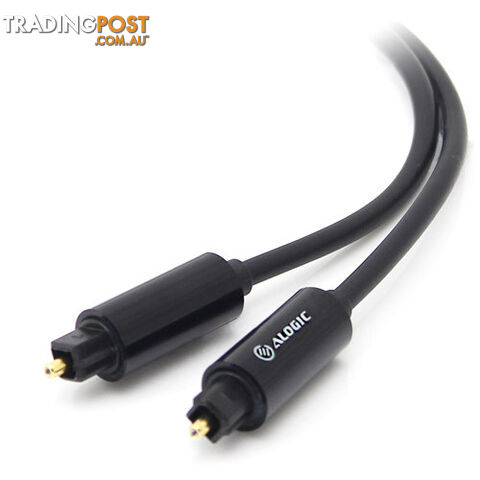 Alogic TL-AD-01 Premium 1m Fibre Toslink Digital Audio Cable -  Male to Male - Alogic - 9319308558931 - TL-AD-01