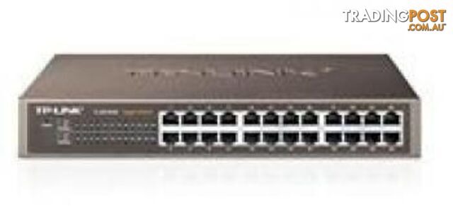 TP-LINK TL-SG1024D 10/100/1000Mbps 24-Port Gigabit Rackmount Switch - TP-Link - 845973020620 - TL-SG1024D