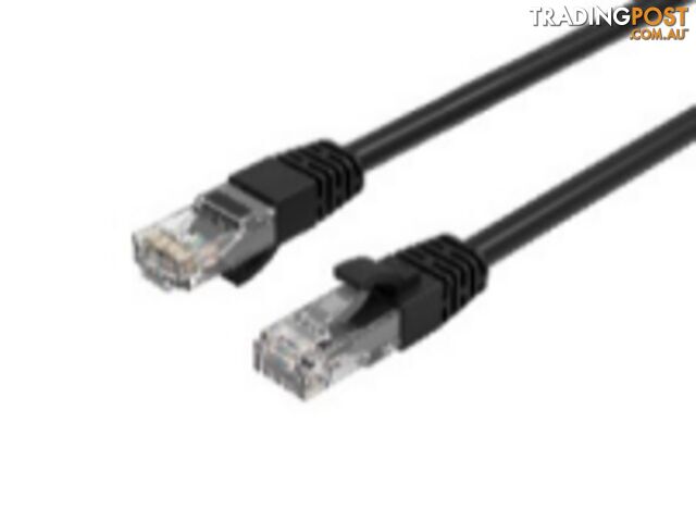 Cruxtec RC6-100-BK 10m Black 26AWG OFC(Oxygen Free Copper) CAT6 Network Cable -...