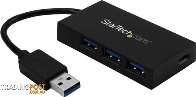 StarTech HB30A3A1CSFS 4 PORT USB 3.0 HUB - 3X USB A & 1X USB C - StarTech - 065030866118 - HB30A3A1CSFS