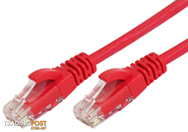 Comsol UTP-.3-6B-RED 30cm RJ45 Cat 6 Patch Cable - Red - Comsol - 9332902010452 - UTP-.3-6B-RED