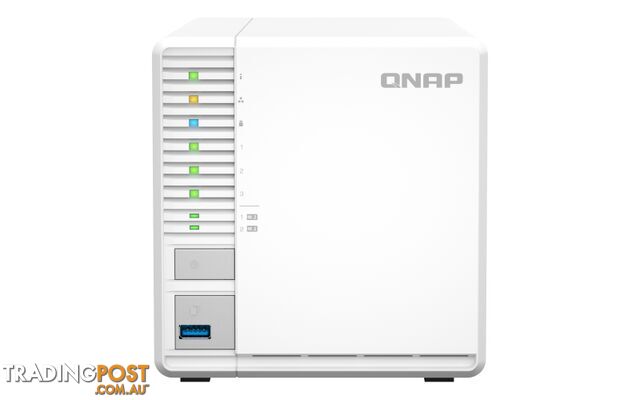 QNAP TS-364-4G 3-Bay NAS Celeron N5105/N5095 4GB - QNAP - 4711103080368 - TS-364-4G