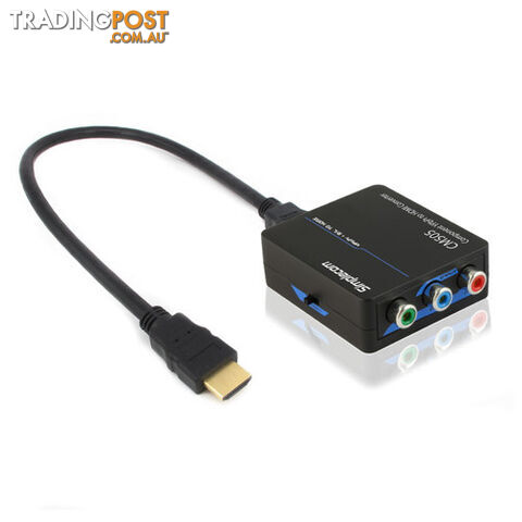 Simplecom CM505 YPbPr RGB Component + Audio R/L to HDMI Converter Full HD 1080p - Simplecom - 9350414000686 - CM505
