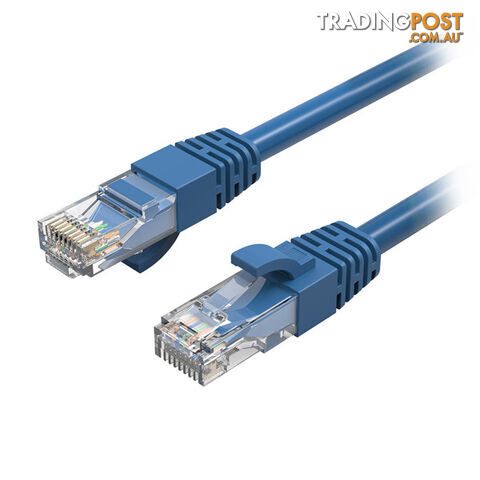 Cruxtec RC6-200-BL 20m 26AWG OFC(Oxygen Free Copper) CAT6 Network Cable -...