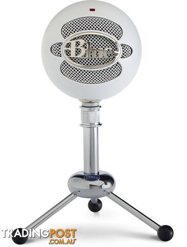 Blue Microphones 988-000070 Snowball USB Microphone ICE White - Blue Microphones - 836213001974 - 988-000070