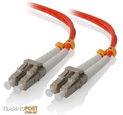 Alogic LCLC-02-OM1 2m LC-LC Multi Mode Duplex LSZH Fibre Cable 62.5/125 OM1 - Alogic - 9350784003881 - LCLC-02-OM1