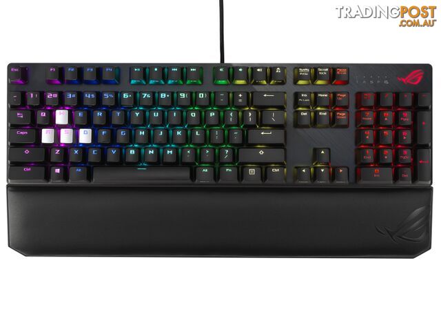 ASUS ROG STRIX SCOPE NX DX/NXRD NX Deluxe RGB Wired Mechanical Gaming Keyboard Red Switch - ASUS - 4711081086796 - ROG STRIX SCOPE NX DX/NXRD