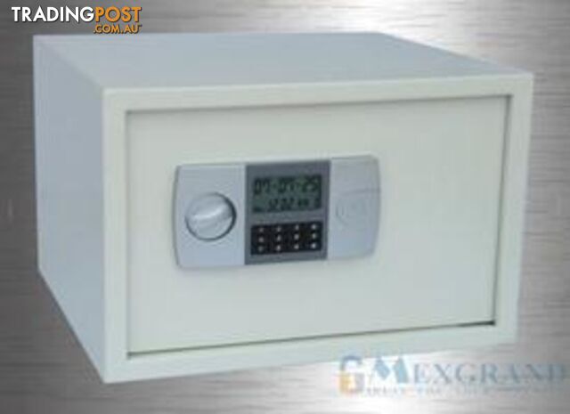 Electronic Safe with LCD display for 15" laptop Beige- MG-CD430-1BG - Generic - MG-CD430-1BG