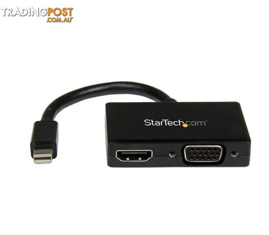 StarTech MDP2HDVGA Travel A/V adapter mDP to VGA/HDMI - StarTech - 065030859660...