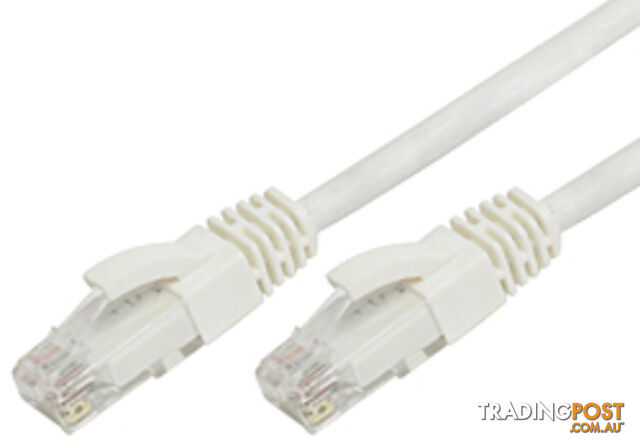 Comsol UTP-.5-6B-WHT 50cm RJ45 Cat 6 Patch Cable - White - Comsol - 9332902009814 - UTP-.5-6B-WHT