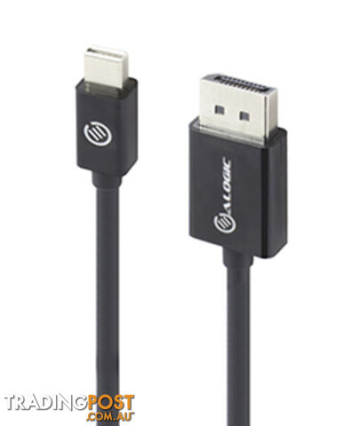 Alogic ELMDPDP-01 Elements 1m Mini Display to Display Cable Male to Male -...