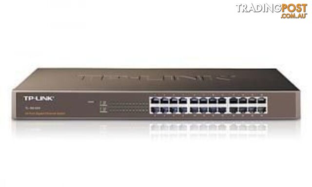 TP-Link TL-SG1024 10/100/1000Mbps 24 port Gigabit Rackmount Switch - TP-Link - 845973020101 - TL-SG1024