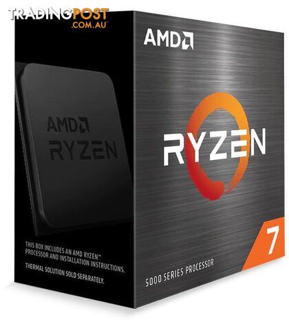 AMD 100-100000926WOF Ryzen 7 5700X 8-Core 16 Threads Max Freq 4.6GHz 36MB Cache Socket AM4 65W Without Cooler - AMD - 730143314275 - 100-100000926WOF
