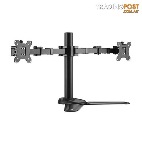Brateck LDT33-T024 Dual Monitors Affordable Steel Articulating Monitor Stand Fit Most 17'-32' - Brateck - 6956745161657 - LDT33-T024
