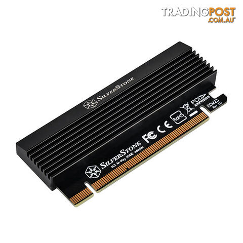 Silverstone SST-ECM23 M.2 to PCIe AHCI/NVMe Adapter Card - Silverstone -...