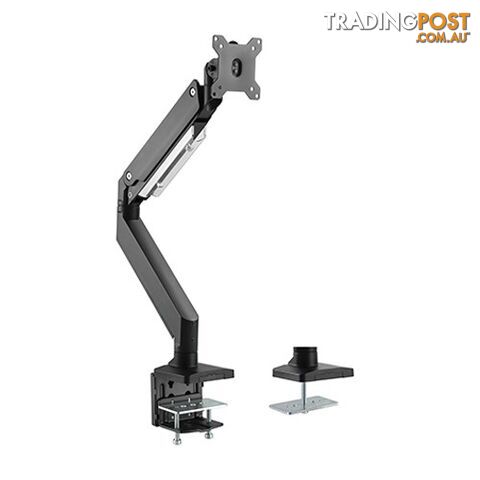 Brateck LDT23-C012 Single Monitor Heavy-Duty Gas Spring Aluminum Monitor Arm Fit Most 17'-35' - Brateck - 6956745162098 - LDT23-C012