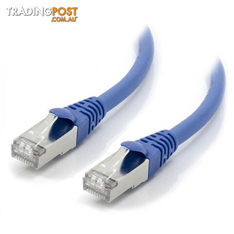 Alogic C6A-30-Blue-SH 30m Blue 10G Shielded CAT6A Network Cable - Alogic -...
