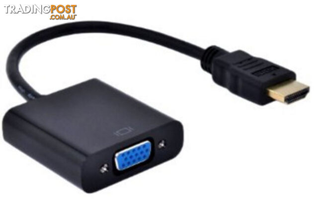 Astrotek AT-HDMIV1.4VGA-MF HDMI to VGA Converter Adapter Cable 15cm - Type A Male to VGA Female - Astrotek - 9320300512258 - AT-HDMIV1.4VGA-MF
